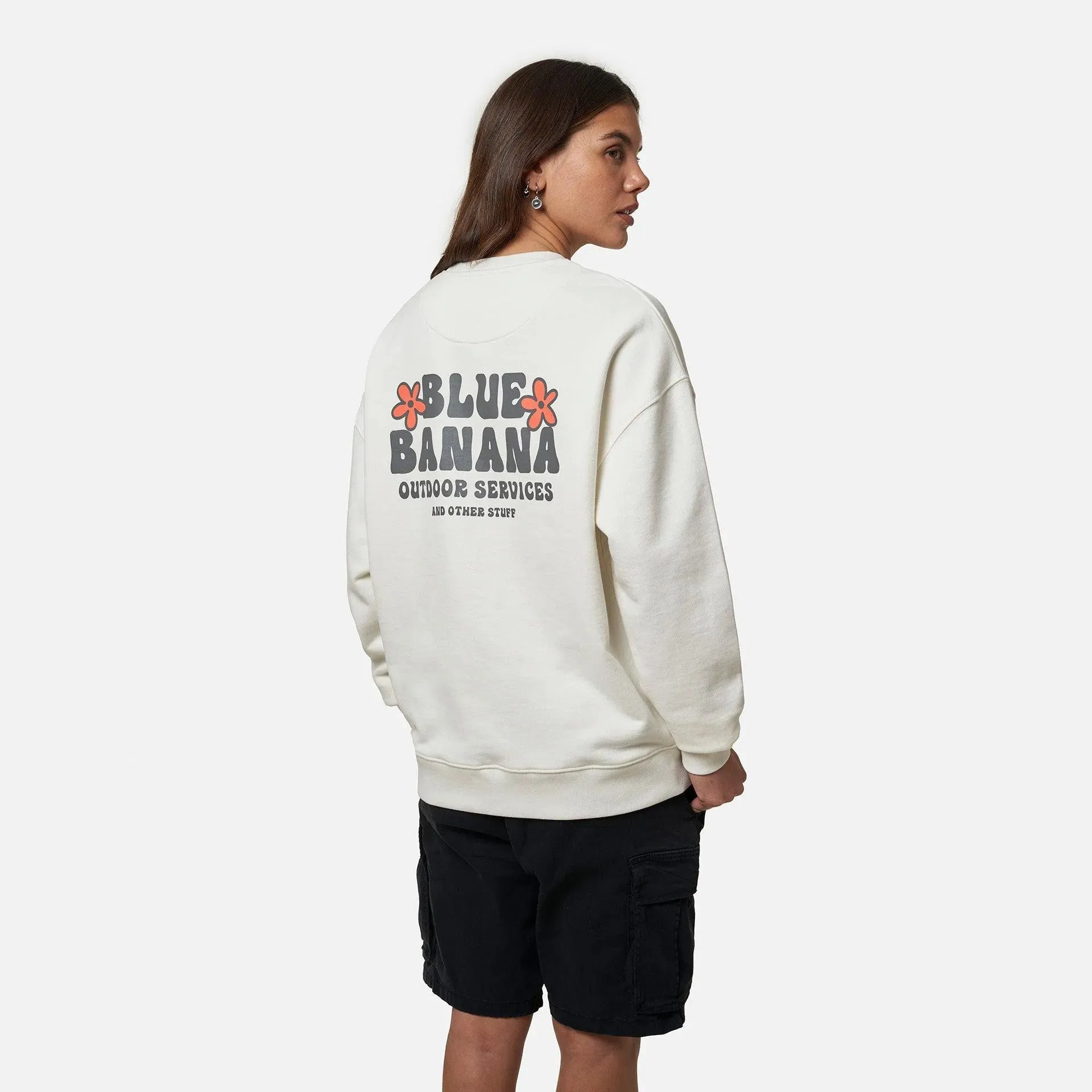 Sudadera Blue Banana Outdoor Off White