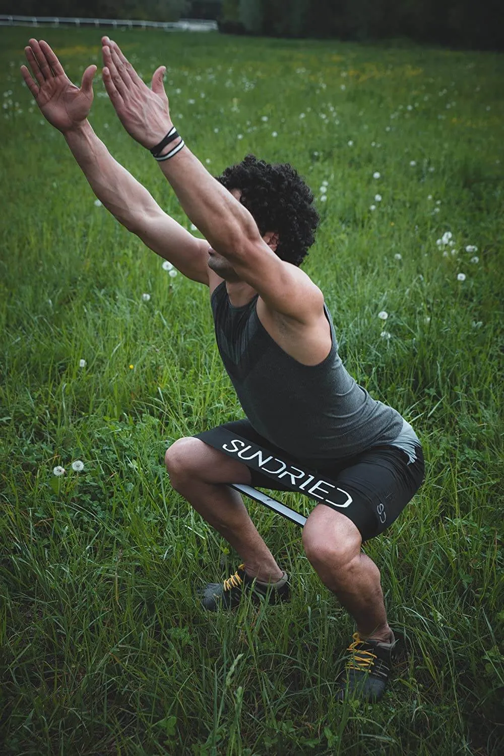 Sundried Stretch Fabric Non-Slip Resistance Band