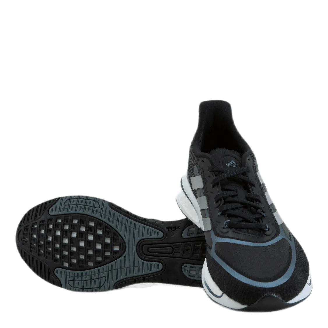 Supernova  Shoes Core Black / Silver Metallic / Blue Oxide