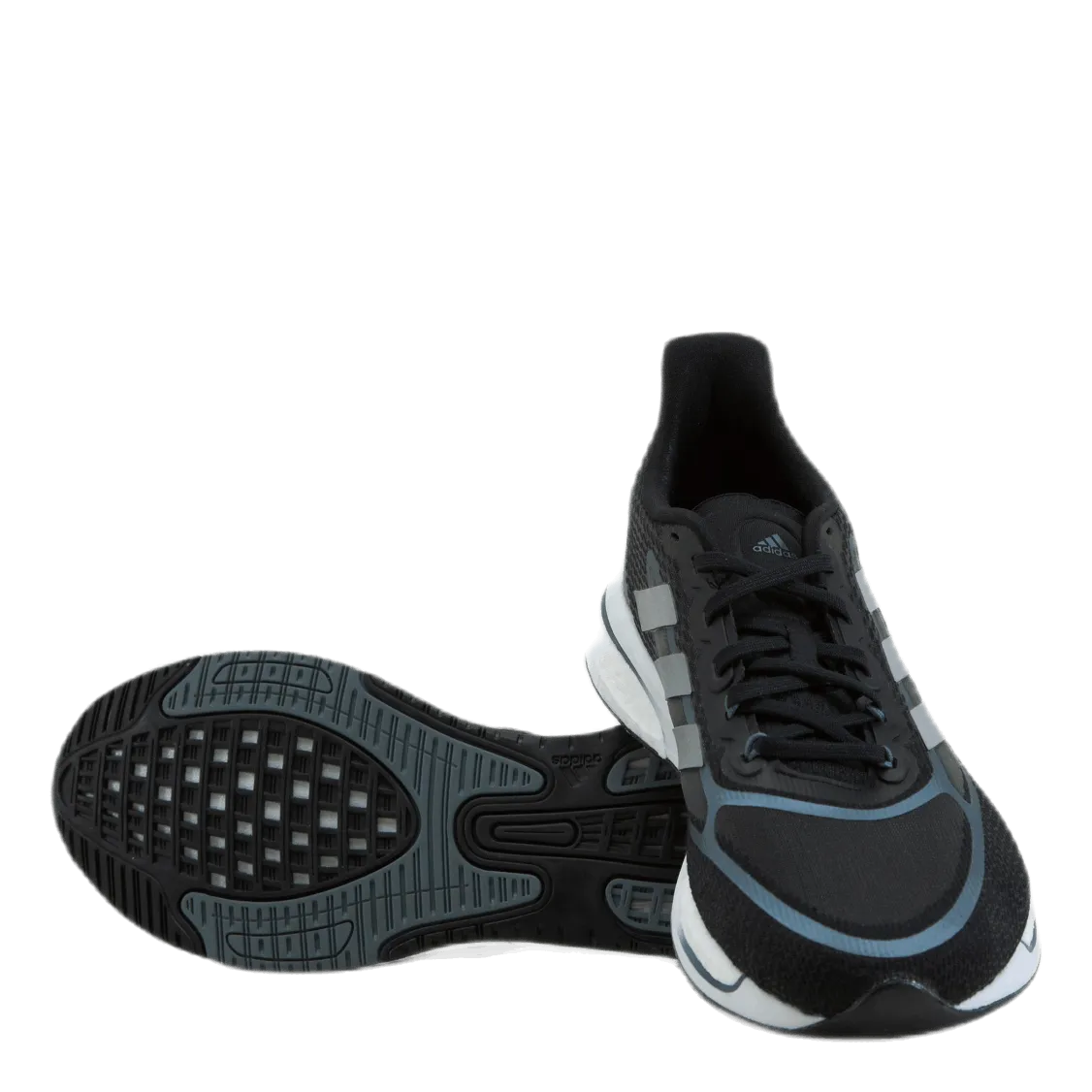 Supernova  Shoes Core Black / Silver Metallic / Blue Oxide