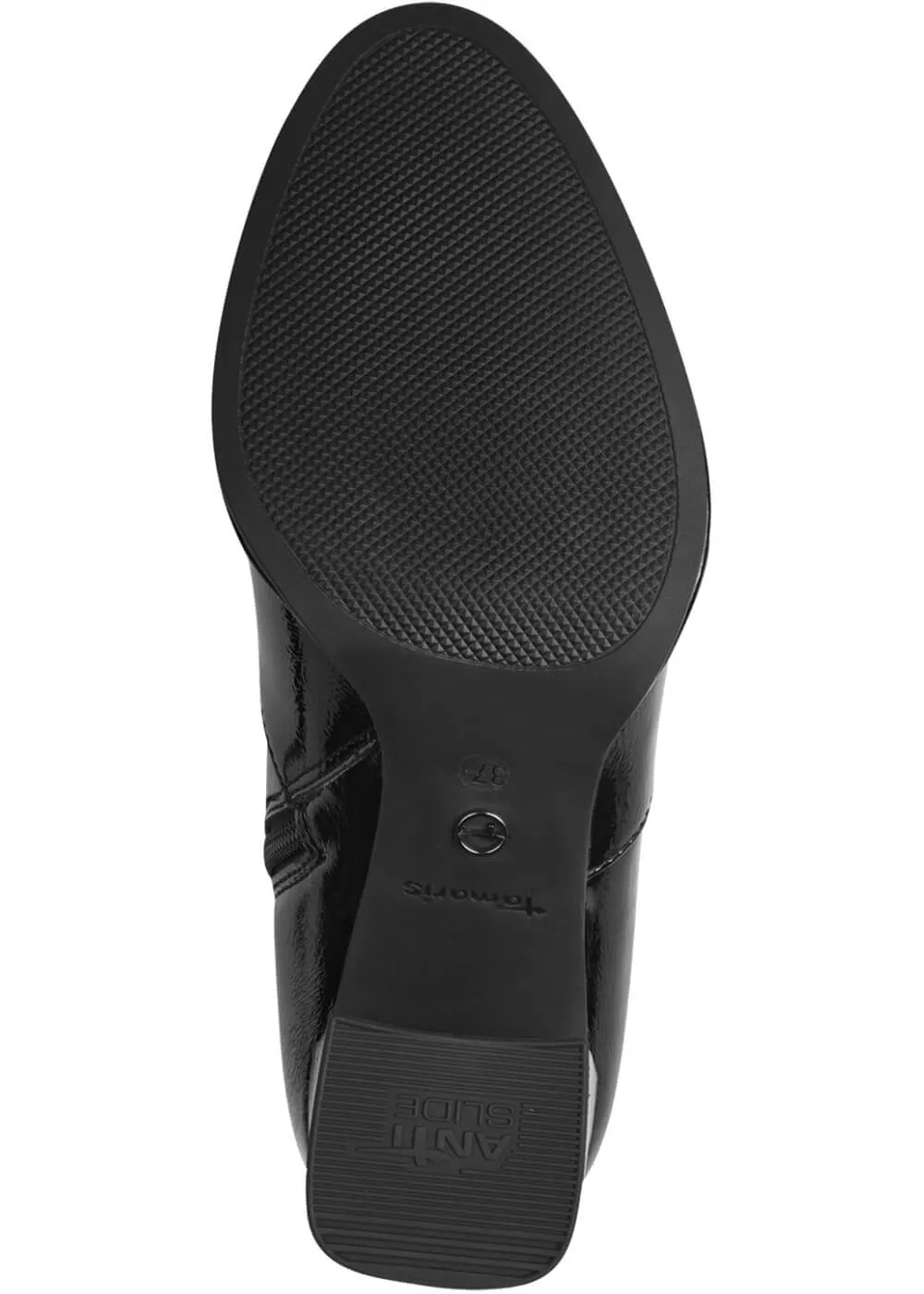 Tamaris Fiona Patent Boots Black