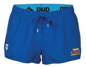 Tawa Swim Club Women's Solid Short - Royal
