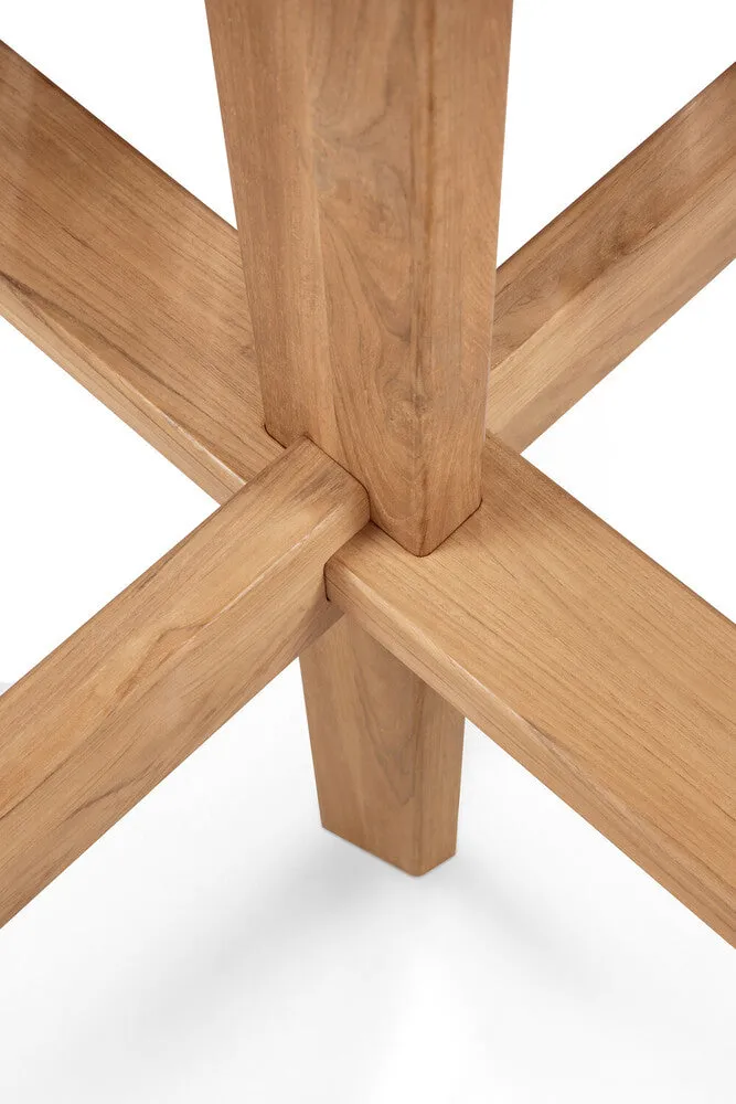 Teak Circle Outdoor Dining Table
