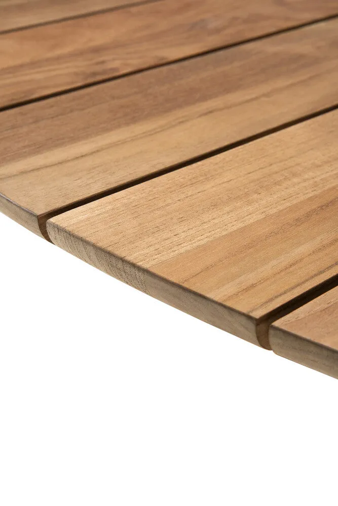 Teak Circle Outdoor Dining Table