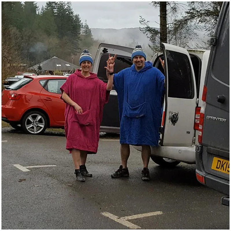 The booicore Changing Robe - Royal Blue