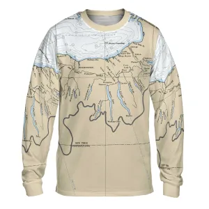 The Finger Lakes of New York Long Sleeve Performance Tee
