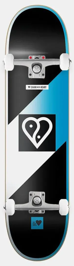 The Heart Supply HS Heimana Symbolic Impact Light Blue x Venom Custom Complete Skateboard - 8.25"
