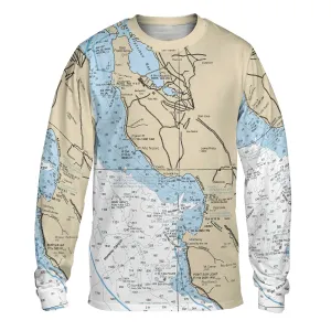 The Pacifica to Carmel by the Sea Long Sleeve Performance Tee