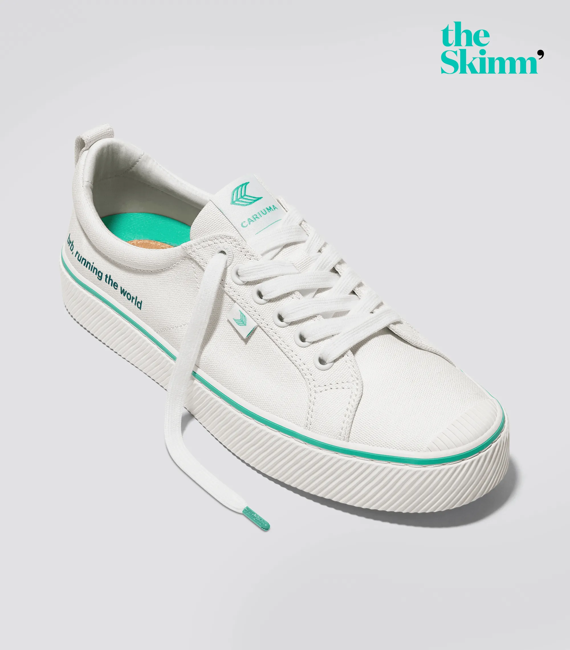 The Skimm OCA Low Off-White Canvas Sneaker Women