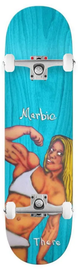 There Deck Marbie Buff Custom Complete Skateboard - 8.5"
