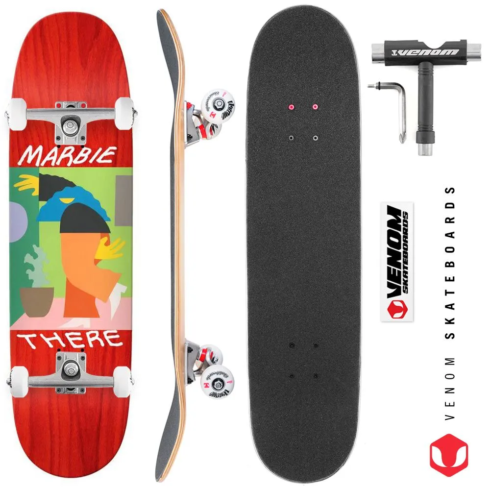 There Marbie Trying To Be Cool Custom Complete Skateboard - 8.5"