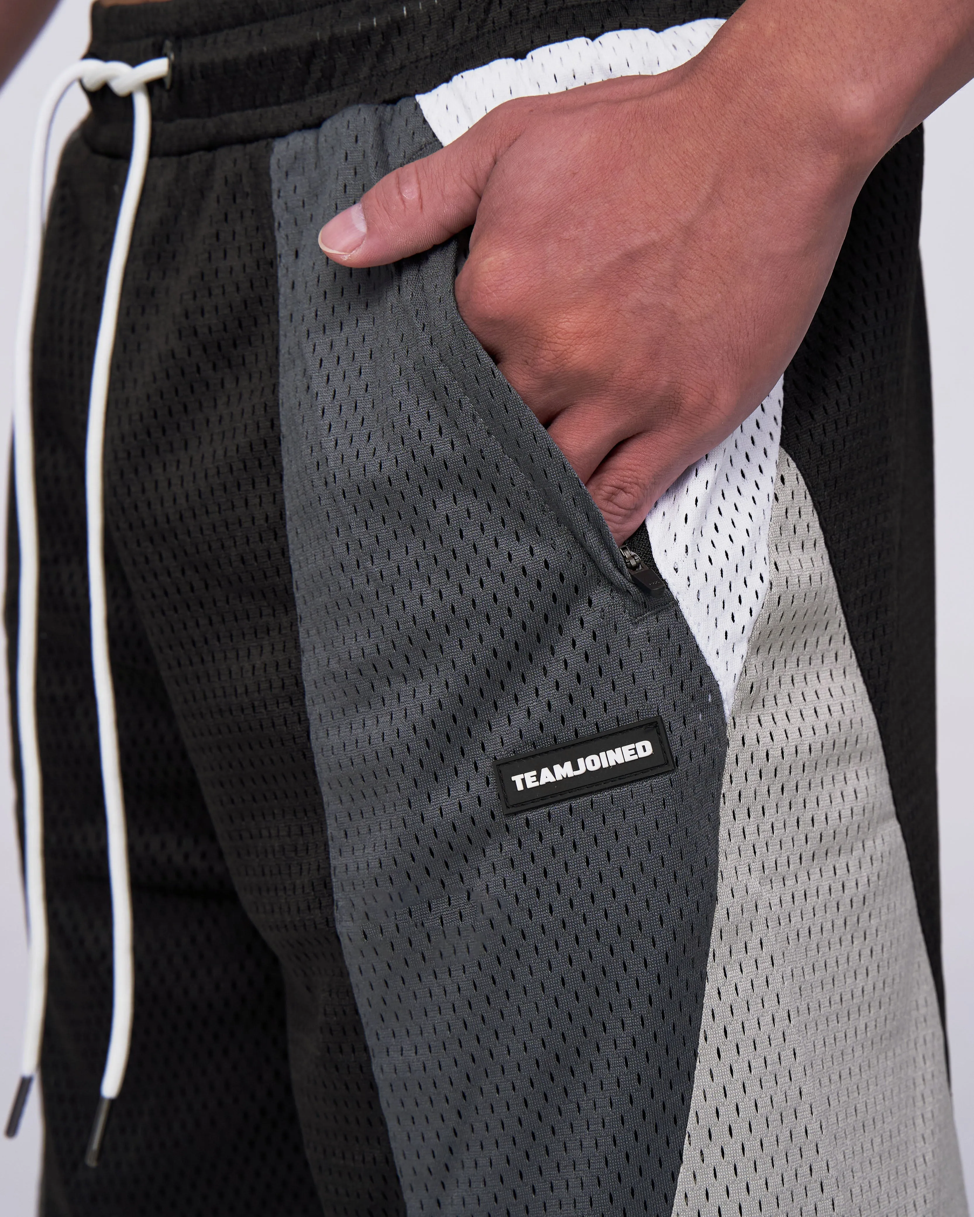 TJTC Double Mesh Panel Shorts