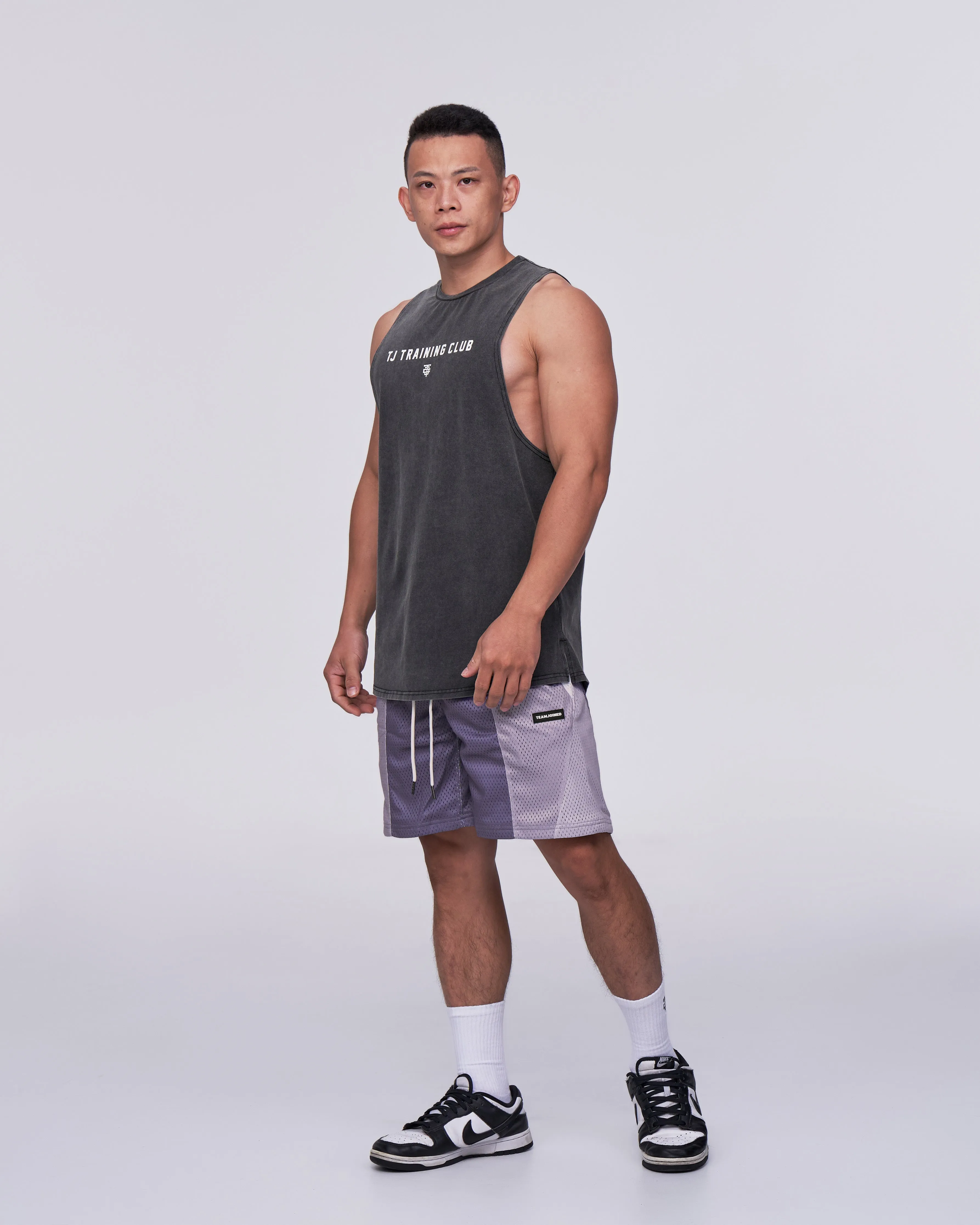 TJTC Double Mesh Panel Shorts
