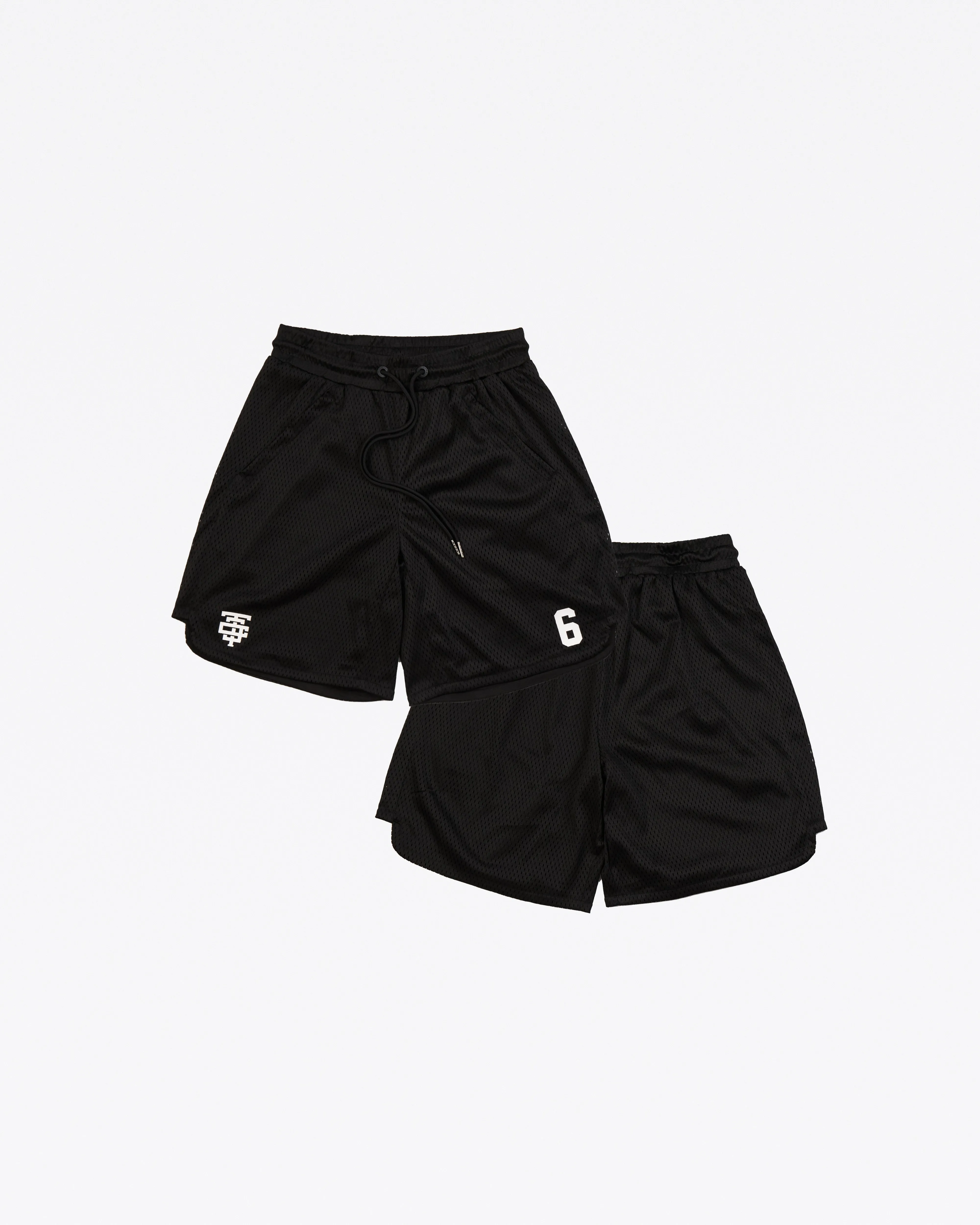 TJTC Double Mesh Panel Shorts