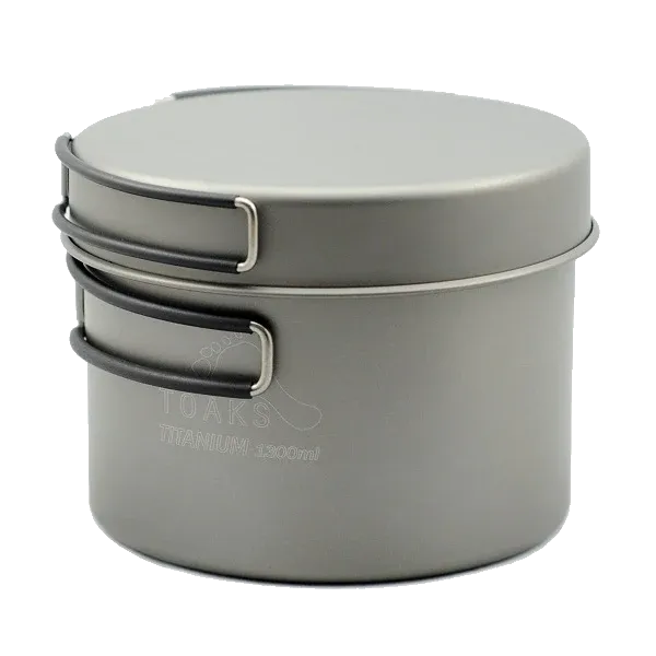 Toaks - Titanium 1300ml Pot & Pan Lid