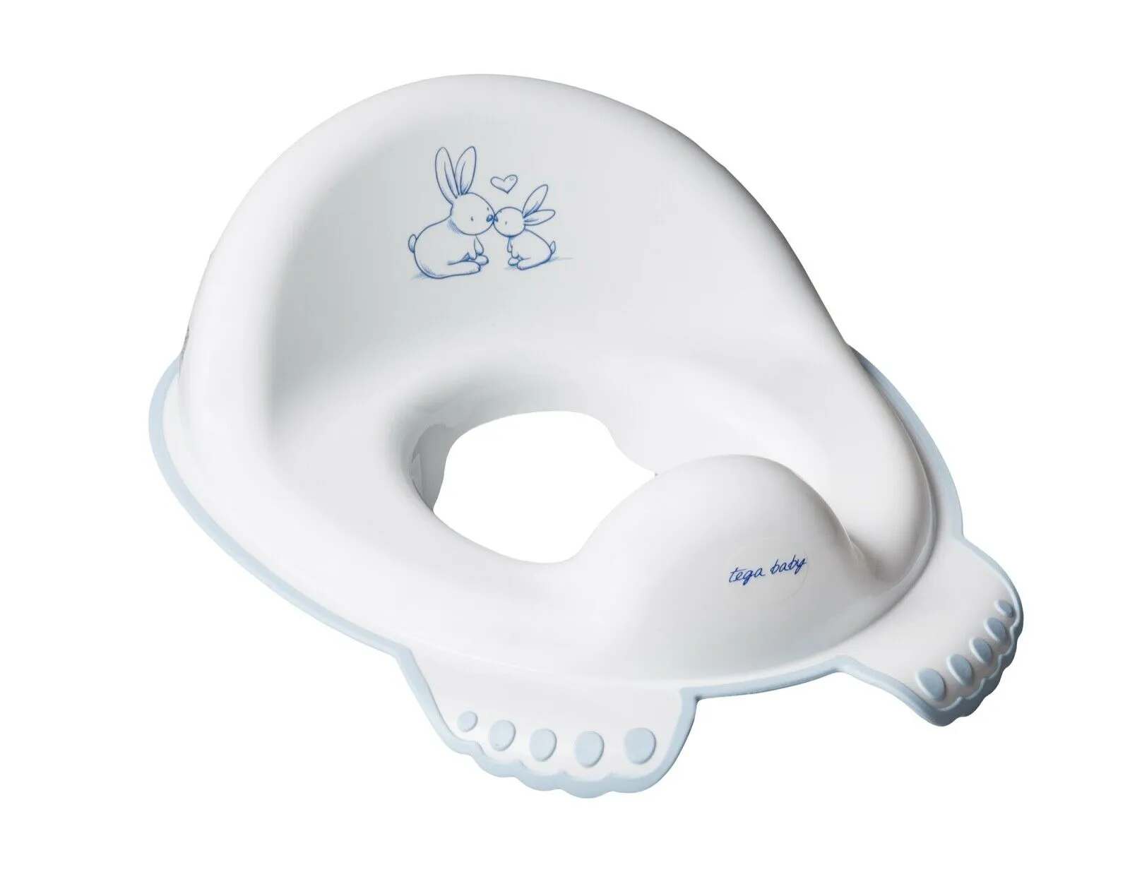 Toilet Training Seat Potty Toddler Boy Girl Trainer Safe Anti-Slip Bunny White