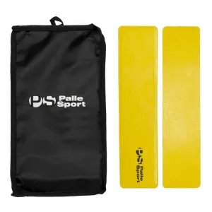 Training – Rectangular Shaped Flat Rubber Markers - Set of 15 – Colour: Yellow