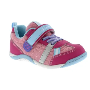Tsukihoshi Girls Toddler Shoe Kaz - Fuchsia/Light Blue