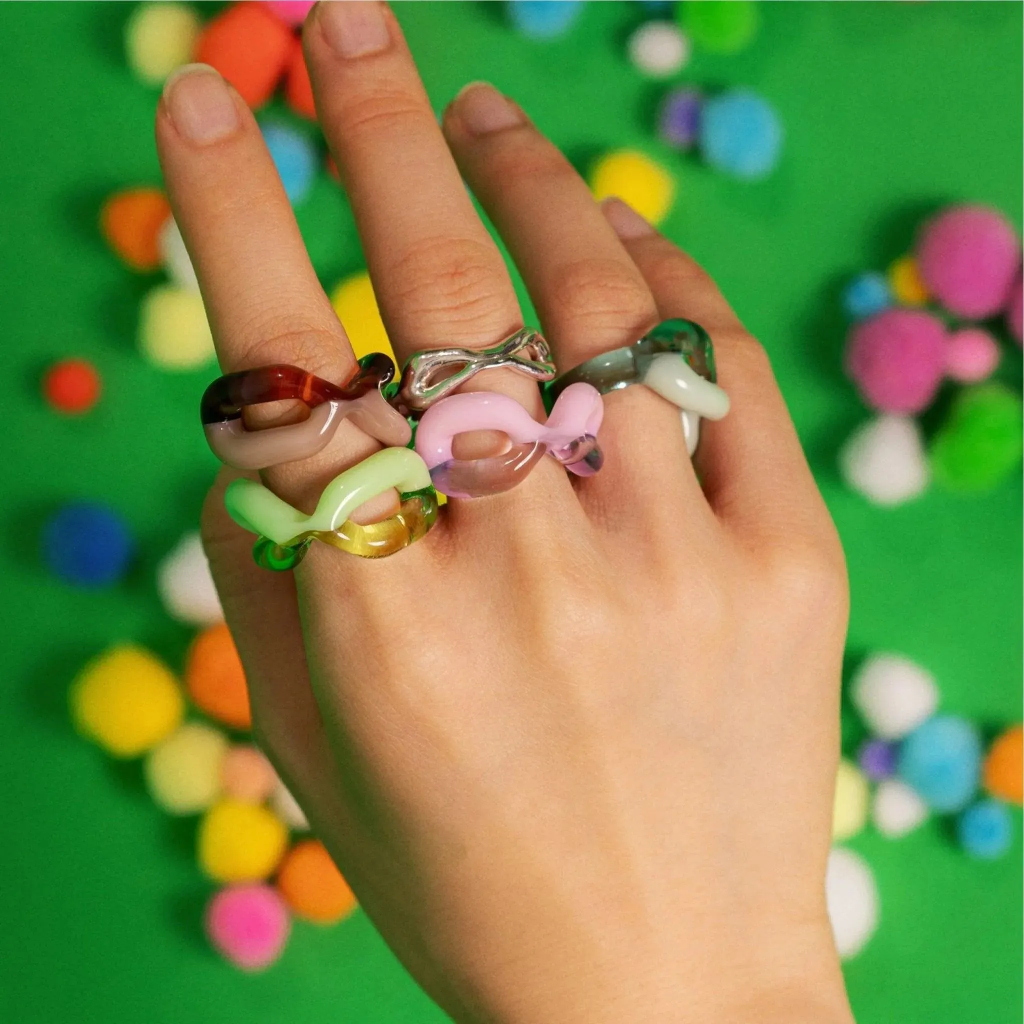 Two-Tone Ribbon Ring