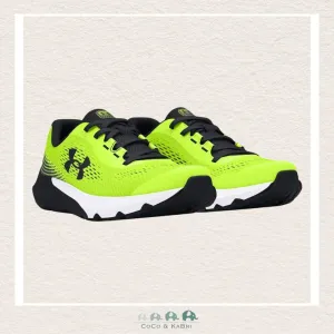 Under Armour BPS Rogue 4 AL Boys Running Shoes - High Vis Yellow (N3)