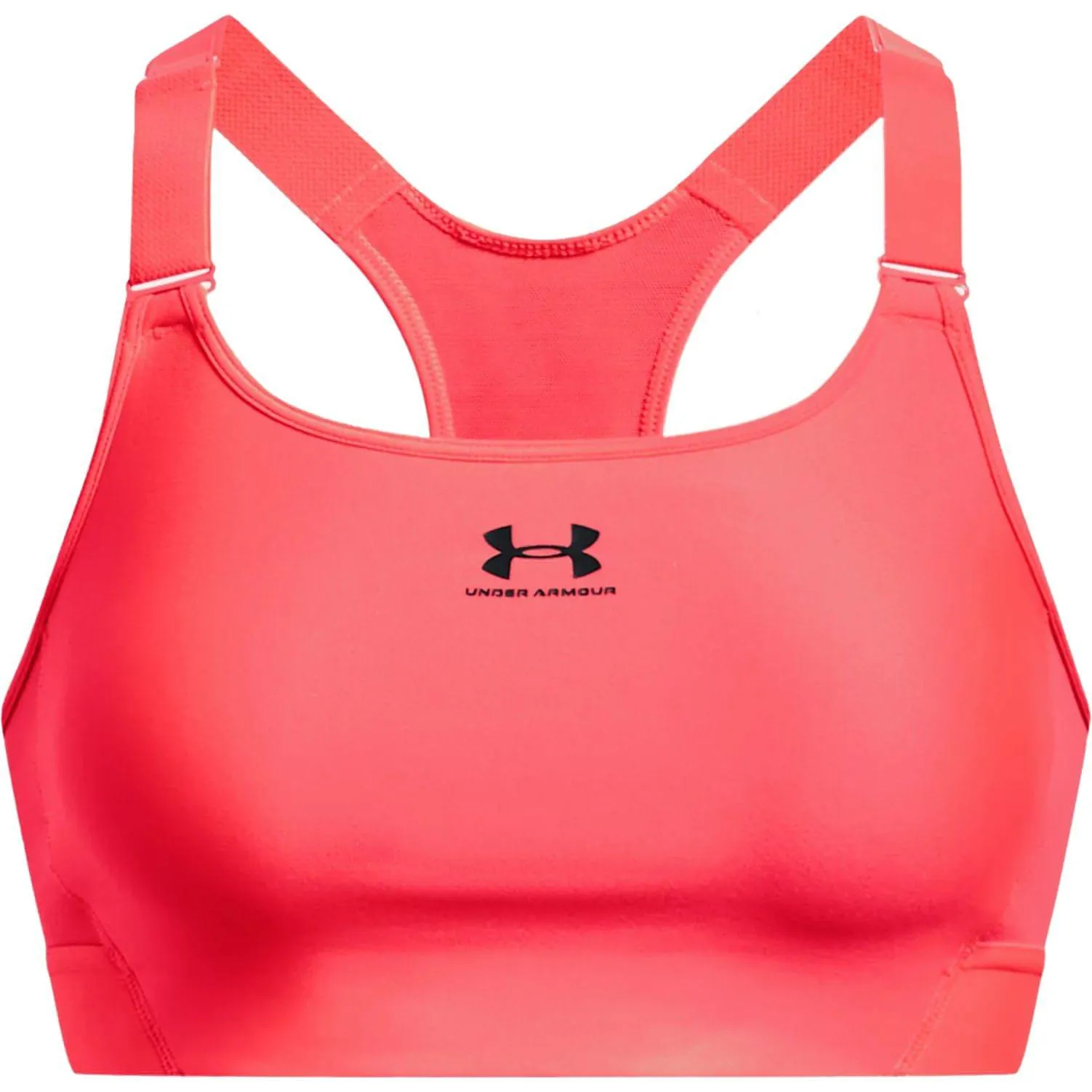 Under Armour HeatGear Armour High Womens Sports Bra - Red