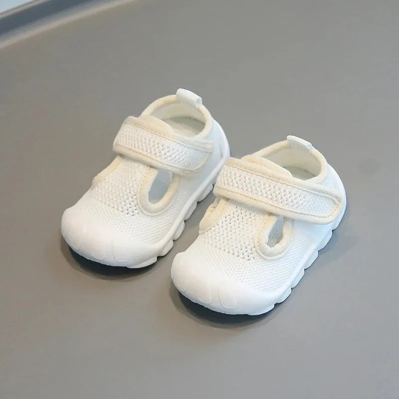 Unisex Baby Mesh Sandals – Breathable, Non-Slip First Shoes (0–3Y)