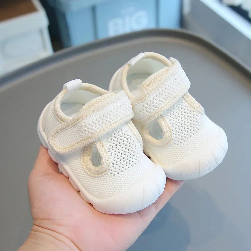 Unisex Baby Mesh Sandals – Breathable, Non-Slip First Shoes (0–3Y)
