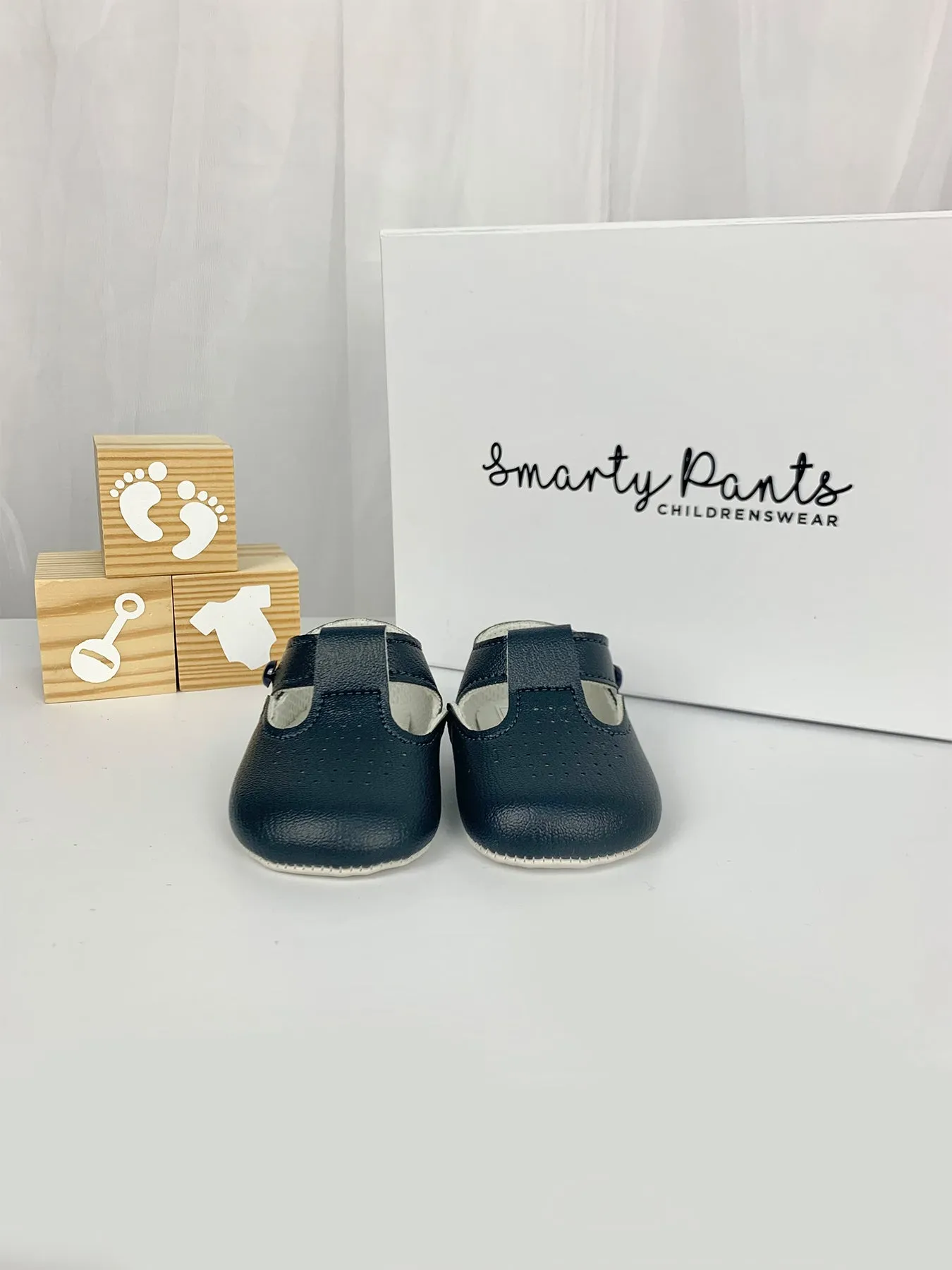 Unisex Baby Riley Soft Sole Shoe - 4 Colours