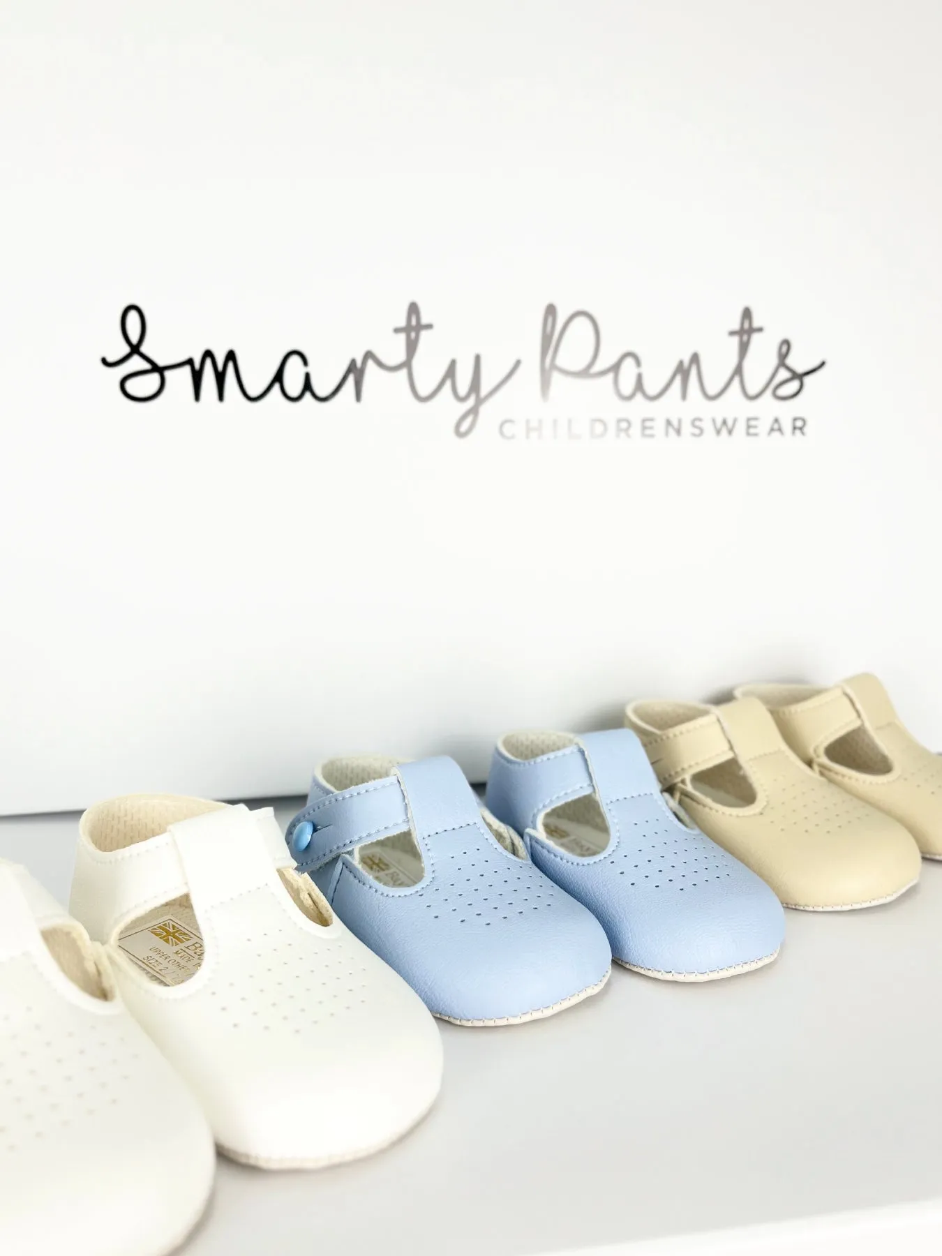 Unisex Baby Riley Soft Sole Shoe - 4 Colours