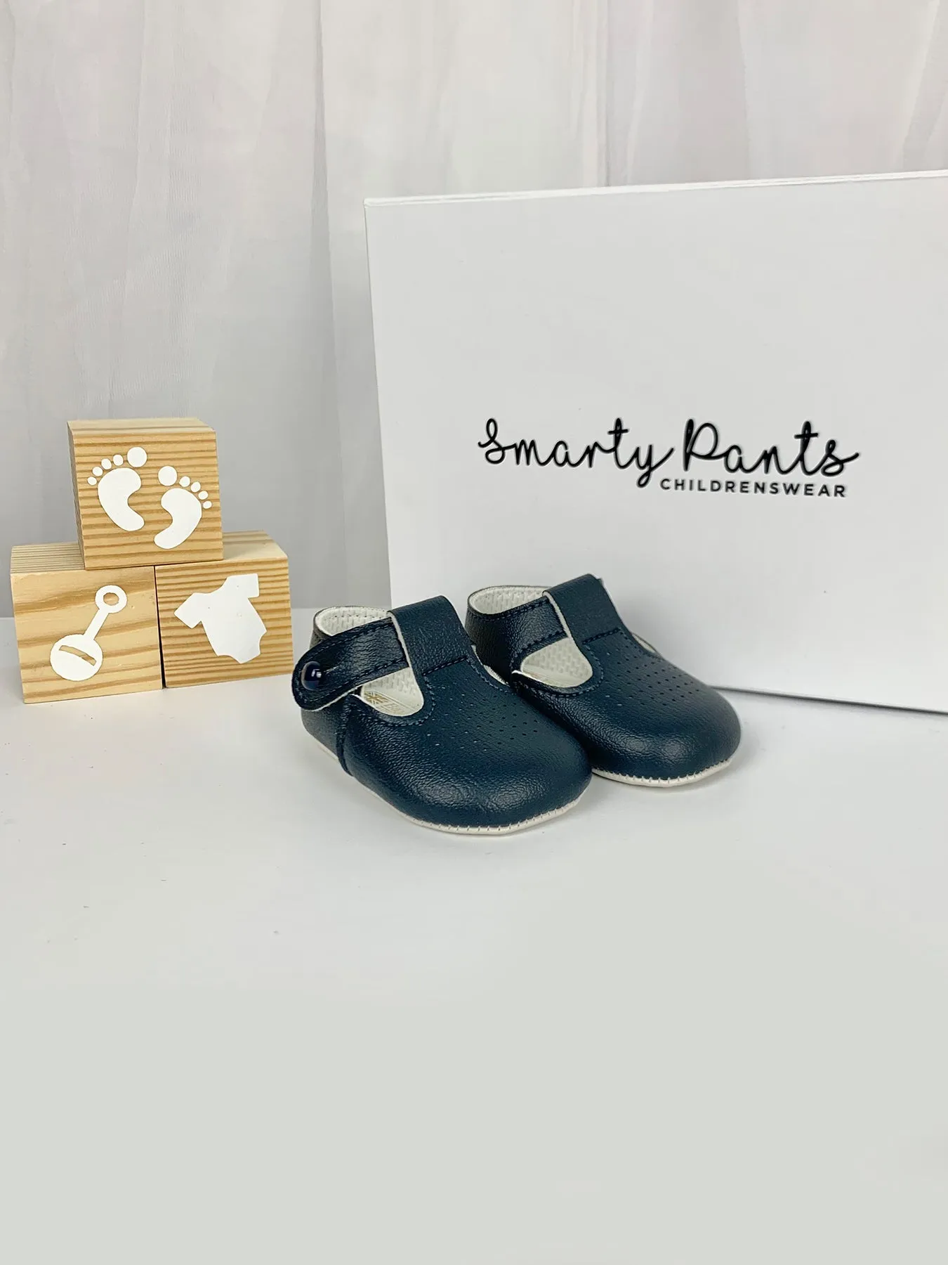 Unisex Baby Riley Soft Sole Shoe - 4 Colours