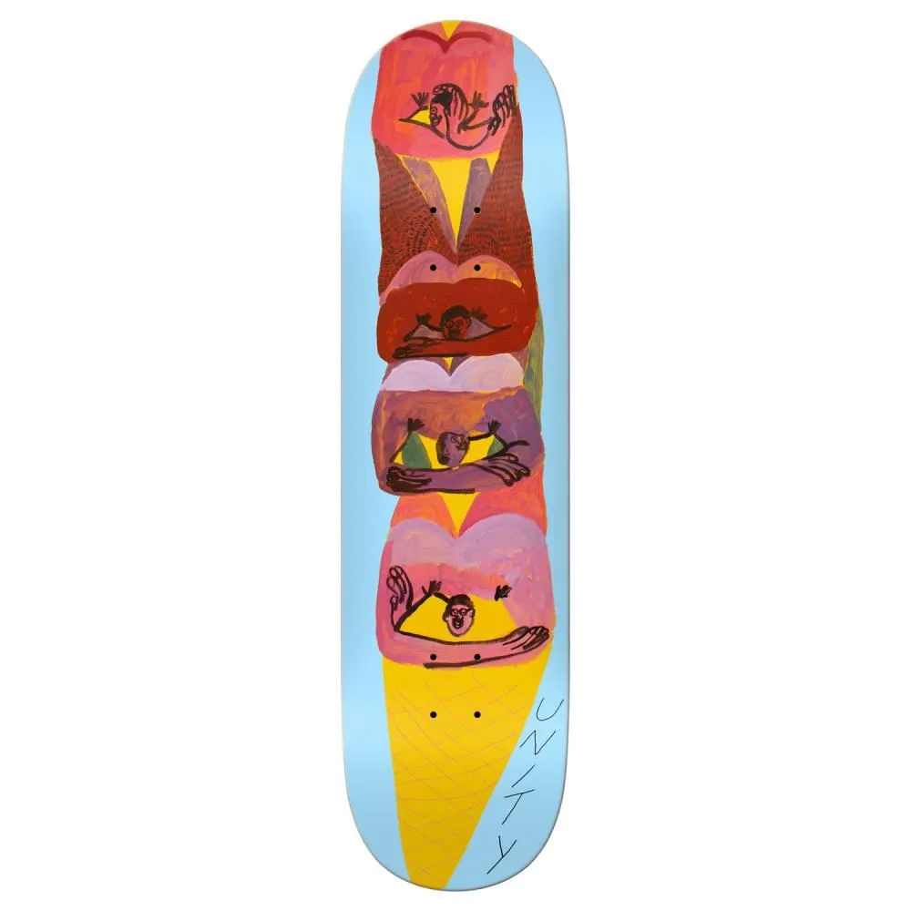 Unity Ice Cream Cone Custom Complete Skateboard - 8.06"