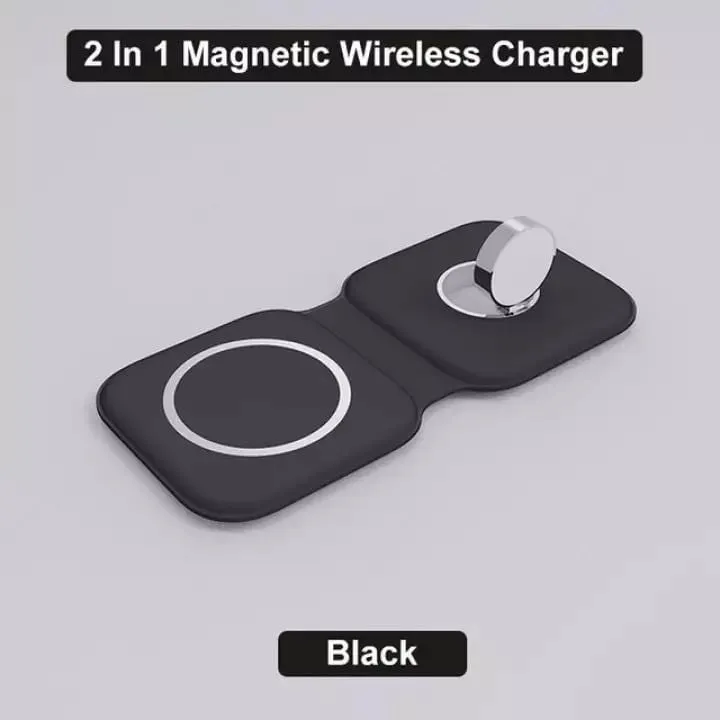 USB MAGNETIC DUO WIRELESS CHARGING DOCK PAD