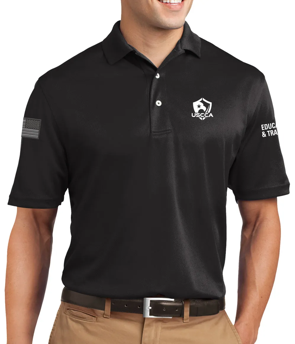 USCCA Men's Sport-Tek® Dri-Mesh® Polo