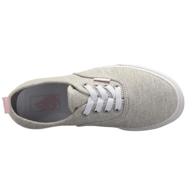 Vans Authentic Elastic Shimmer Jersey Kids Skate Shoes