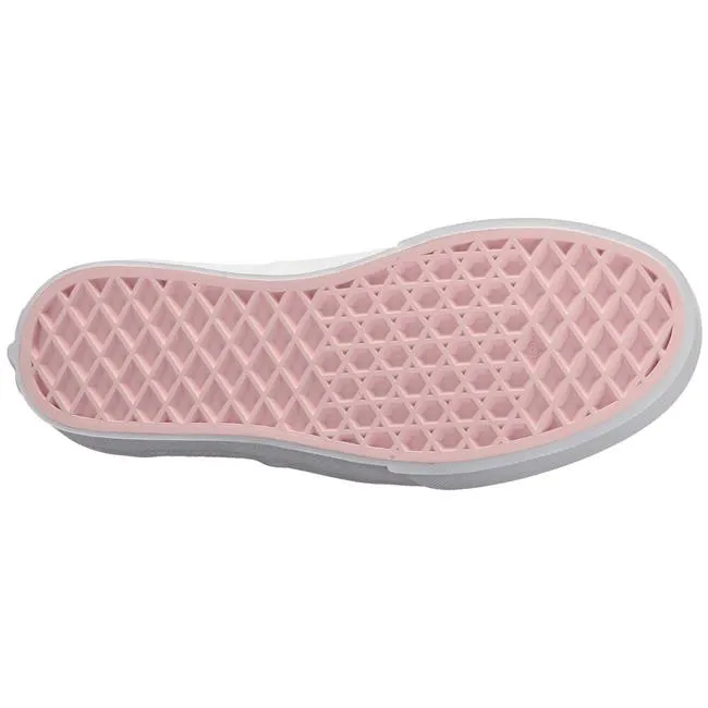 Vans Authentic Elastic Shimmer Jersey Kids Skate Shoes