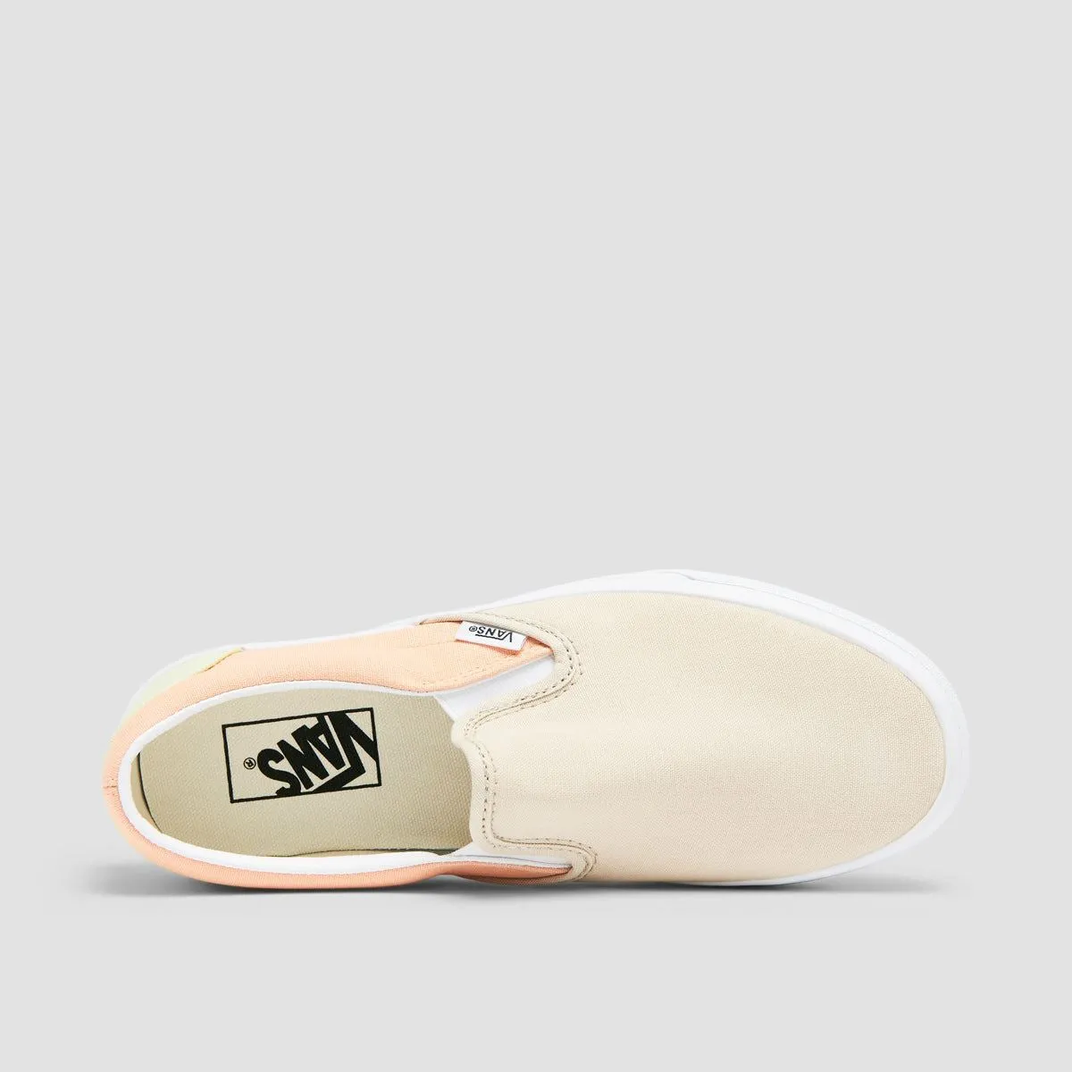Vans Classic Slip-On Shoes - Multi/Oatmeal