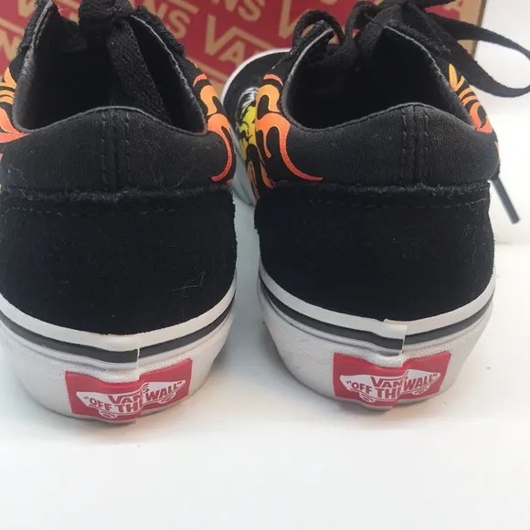 VANS  Kids Old Skool Flame Shoe Size 12