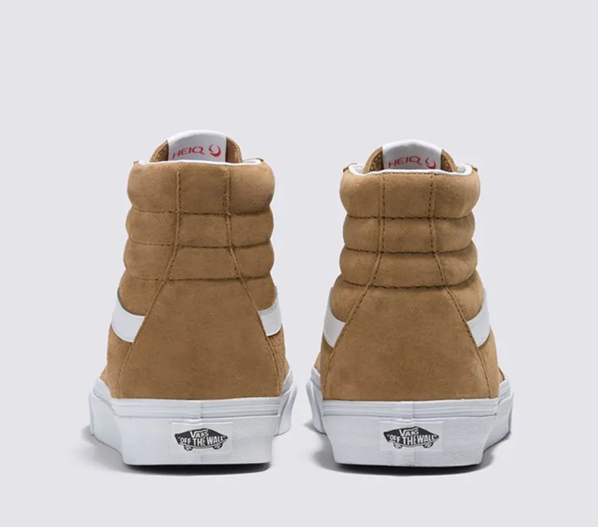 Vans Sk8-Hi PIG SUEDE / TOBACCO BROWN