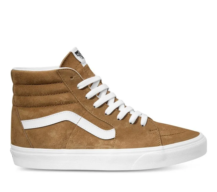 Vans Sk8-Hi PIG SUEDE / TOBACCO BROWN