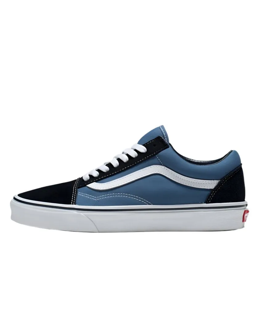 Vans Skate Old Skool Shoe Mens - Navy/White