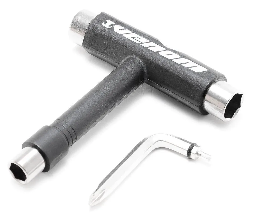 Venom Skateboards T Tool Black & Bearing Lubricant Gift Pack