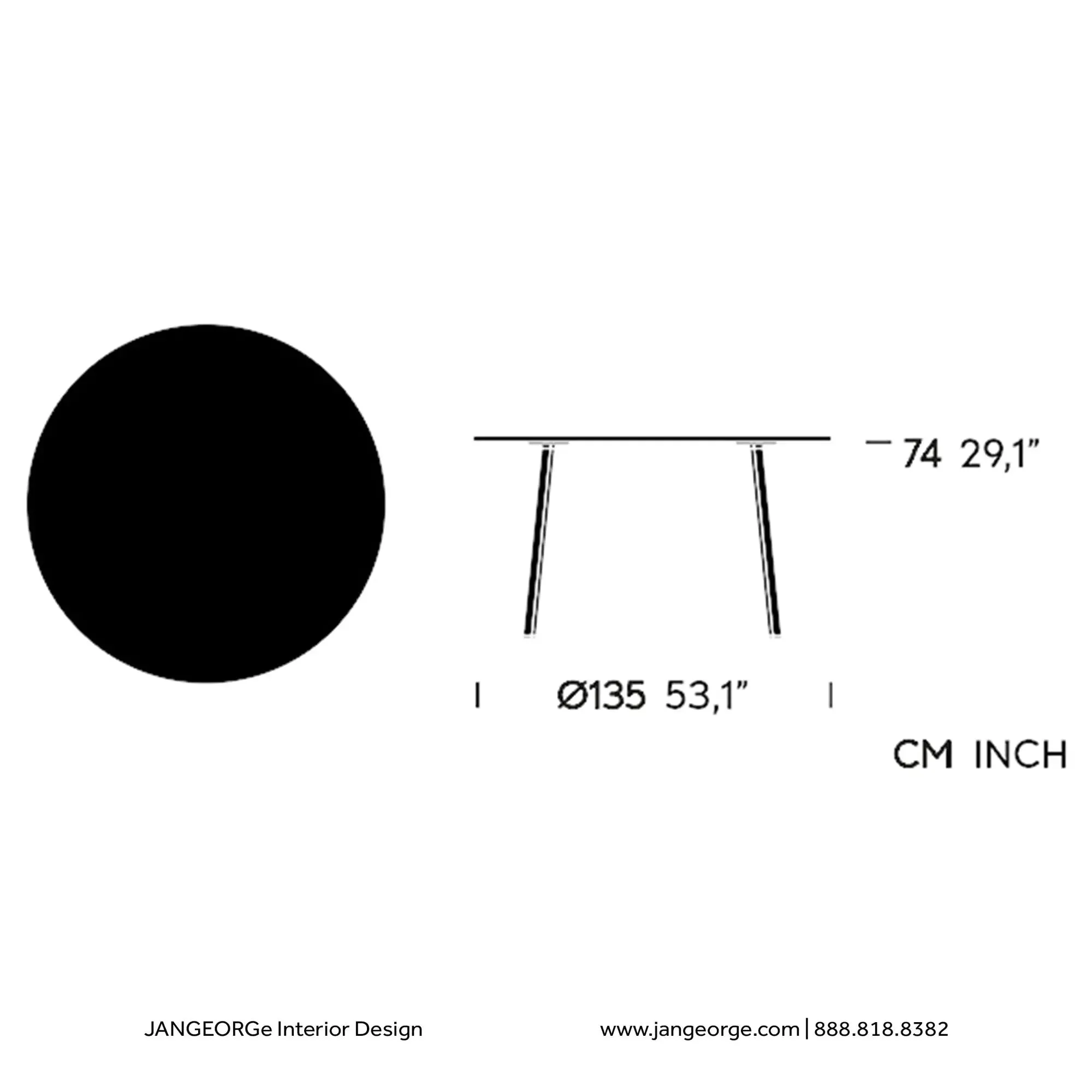 Village - Round Dining Table