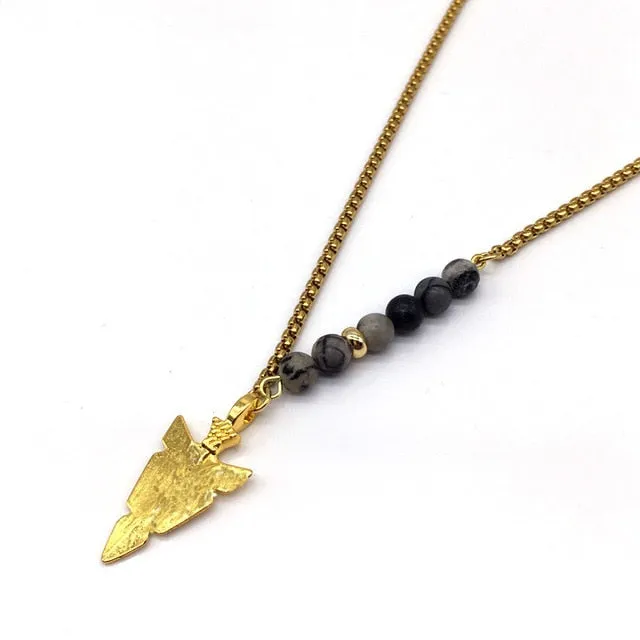 Vintage Arrow Necklace