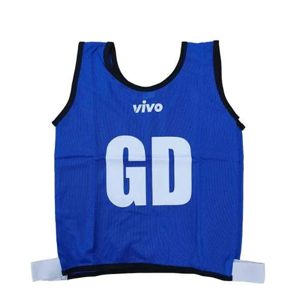 VIVO Netball Bibs - Set of 7 [Youth/Adult Sizes]