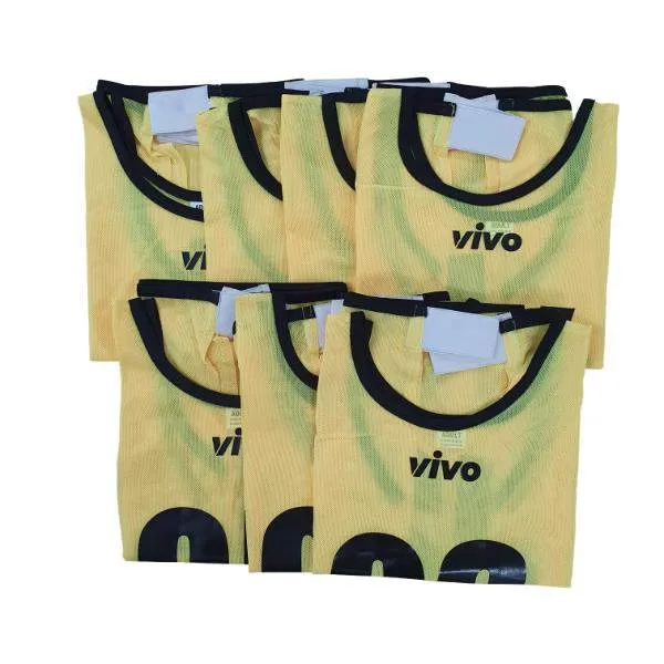 VIVO Netball Bibs - Set of 7 [Youth/Adult Sizes]