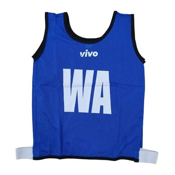 VIVO Netball Bibs - Set of 7 [Youth/Adult Sizes]