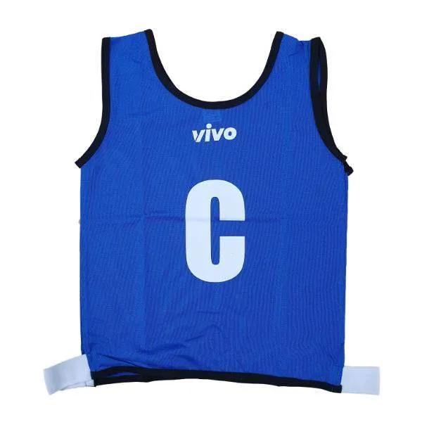 VIVO Netball Bibs - Set of 7 [Youth/Adult Sizes]