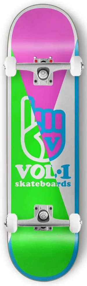 Vol.1 Frames Green/Pink Green/Pink x Venom Custom Complete Skateboard - 8.125"