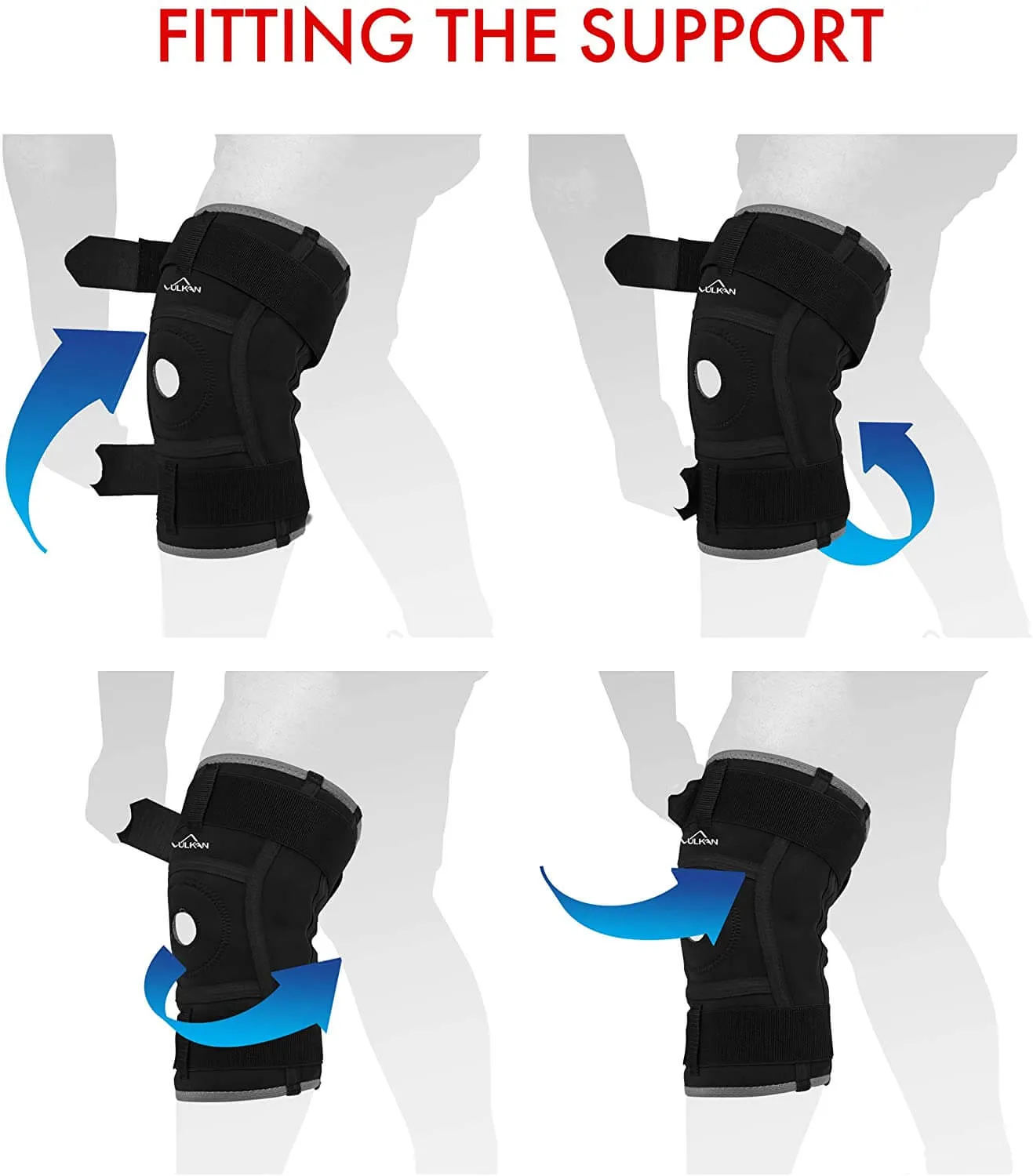 Vulkan Classic Open Knee Support