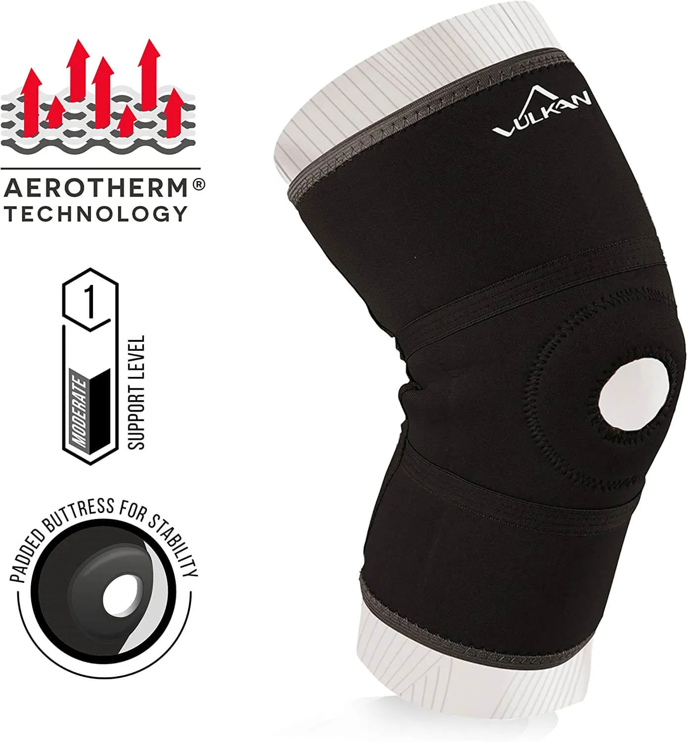 Vulkan Classic Open Knee Support